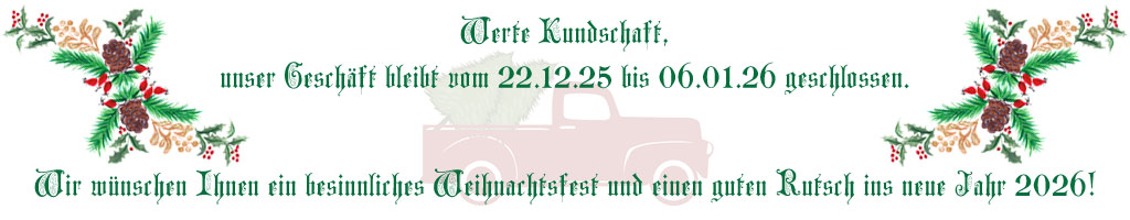 Frohe Weihnachten wünscht Auto Müller Niederröblingen